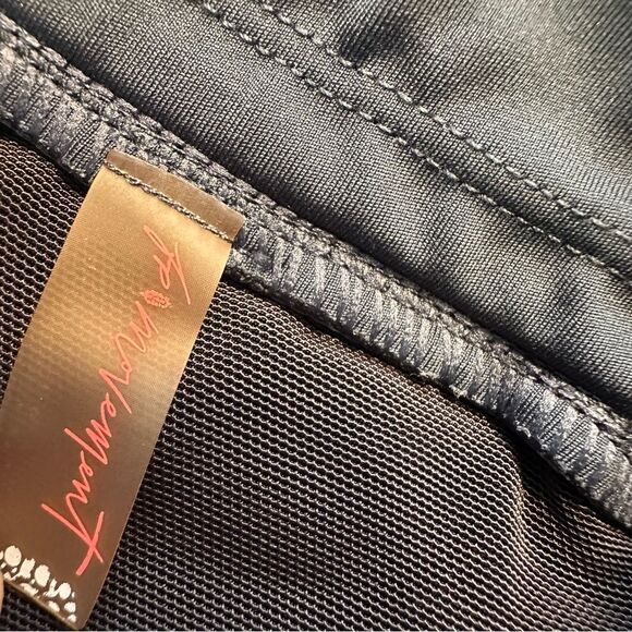 Free People Movement Rebel color block v crossover waistband Leggings small - Picture 8 of 12